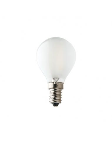 Luce Più FIM10001.4 Milky led light bulb E14 6W 4000K 45x78mm