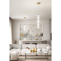 Perenz 8163TRLC Bubbles Lampada a sospensione in vetro finitura oro