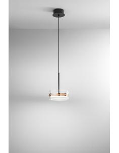 Perenz 8216 OR LC Aere Lampada a sospensione LED integrato Oro Rosa