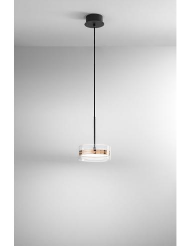 Perenz 8216 OR LC Aere Lampada a sospensione LED integrato Oro Rosa