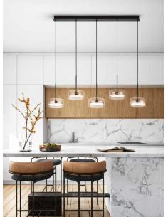 Perenz 8216 OR LC Aere Lampada a sospensione LED integrato Oro Rosa 2