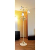 Padana Lampadari 468/PT3 Anastasia Floor lamp gold and decorated glass