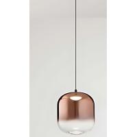 Perenz 8215RM Hunter SOLO DIFFUSORE Vetro Rame Specchiato Sfumato lampadario componibile