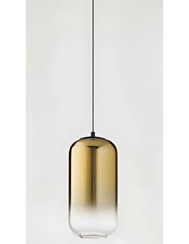 Perenz 8214OR Hunter SOLO VETRO oro specchiato sfumato lampadario personalizzabile