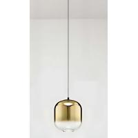 Perenz 8215OR Hunter ONLY GLASS gold mirrored shaded modular chandelier