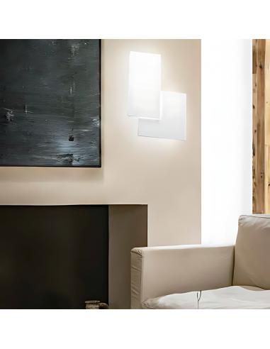 Perenz 8222 B LC Quantic Lampada da parete LED bianco