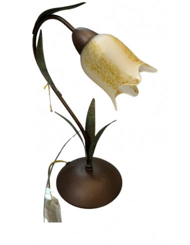 Padana Lampadari 471/L1 Frida Table Lamp Abat-Jour Glass/Metal