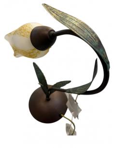 Padana Lampadari 471/L1 Frida Table Lamp Abat-Jour Glass/Metal 2