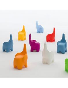 Myyour 209TINO.003 Tino sgabello bimbo elefante arancio 2