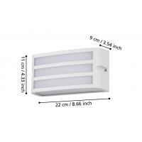 Eglo 900809 Camarda Lampada parete esterno bianco IP54