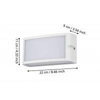 Eglo 900807 Camarda Outdoor wall lamp LED White IP54