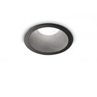 Ideal Lux 192314 Game trim round 11w 3000k 8,5cm Faretto da incasso nero