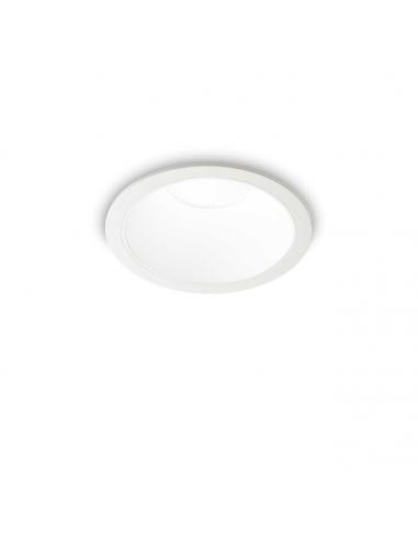 Ideal Lux 192291 Game trim round 11w 3000k 8,5cm Faretto da incasso bianco
