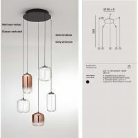 Perenz 8158NLC HUNTER Lampadario a sospensione in metallo nero SOLO STRUTTURA
