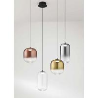 Perenz 8215OR Hunter SOLO VETRO oro specchiato sfumato lampadario componibile