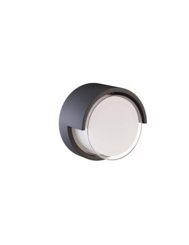 Beneito Faure 4958 Blis outdoor wall lamp round black IP65 led 15W