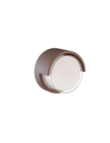 Beneito Faure 4959 Blis lampada parete esterno tondo corten IP65 led 15W