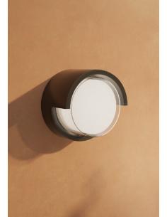 Beneito Faure 4958 Blis outdoor wall lamp round black IP65 led 15W 2