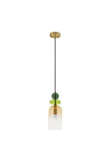 Nova Luce 9009235 MURANO Lampadario a sospensione Vetro Multicolor