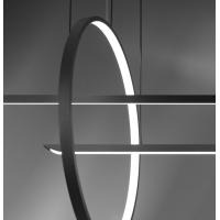 Vivida International 0078.30.NE IN & OUT Lampada a sospensione moderna led nero
