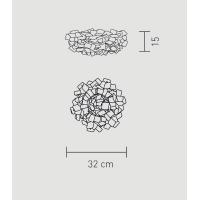 CLIZIA MINI CEILING-WALL LAMP PURPLE