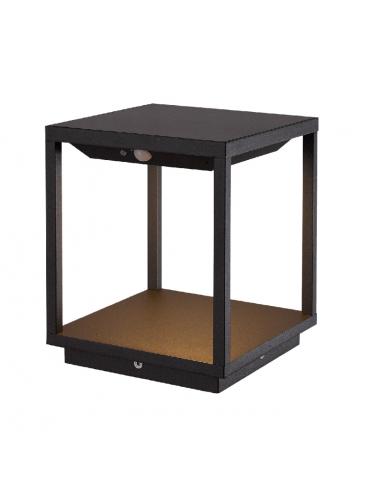 Mantra 7085 Meribel Solar outdoor floor lamp LED Graphite with motion sensor