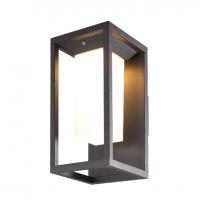 Mantra 7086 Meribel Applique solare LED per esterni Grafite con sensore di movimento