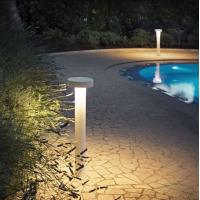 Ideal Lux 316048 Tesla Palo da giardino H60 cm Led Coffee