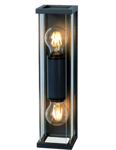 Mantra 6493 Meribel Lampada da parete per esterno IP54 Grafite 2XE27