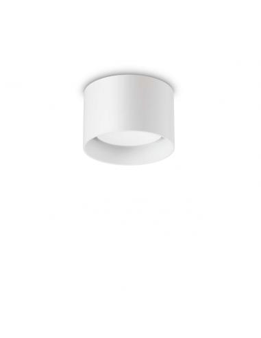 Ideal Lux 277417 Spike PL1 Round Lampada da soffitto bianco diametro 10cm