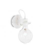 Ideal Lux 119465 Radio AP1 Lampada da parete E27 bianco direzionabile