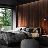 Mantra 7877 Tonic Indoor pendant lamp in copper colored glass diam9,8cm