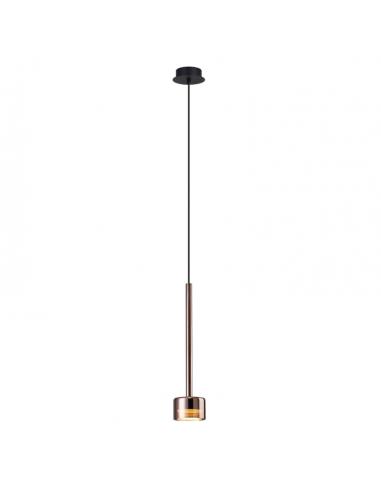 Mantra 7877 Tonic Indoor pendant lamp in copper colored glass diam9,8cm
