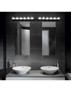 Ideal Lux 045627 Prive' AP6 Lampada da parete cromo 6 luci camerino star 2