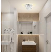 Eglo 94878 Almonte LED Lampada da soffitto IP44 cromo e cristalli