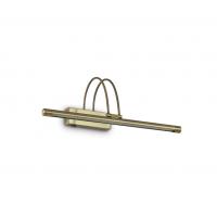 Ideal Lux 121161 Bow AP Lampada da parete classica specchio 46cm LED Brunito