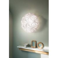 Slamp LAVCM00WHT La Vie Medium Lampada da soffitto/parete bianco 47cm 2xE27