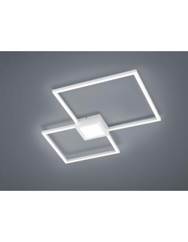 Trio Lighting 676240331 Hydra Ceiling lamp LED 4000K white 2 squares