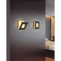 Mantra 8121 DALIA Lampada da parete LED 22cm quadrato corten oro