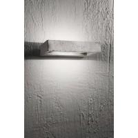 Ideal Lux 139746 Hydro AP1 Wall Lamp R7s Cement Grey