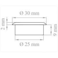 Lampo Lighting TC01/CR/BF Spotlight / recessed LED 6400K Chrome 120°