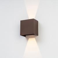 Mantra 7438 Davos XL Lampada da parete esterno LED 15x15cm Corten