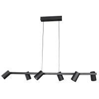 Mantra 8298 Sal Lampada a sospensione lineare 6Luci GU10 Nero