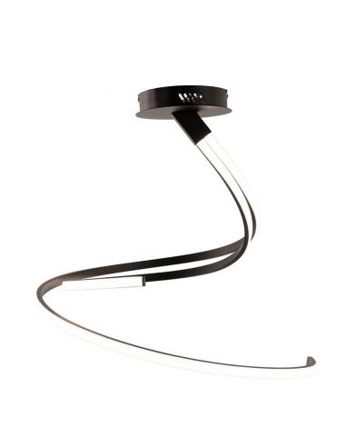 Fan Europe LED-KINETIC-PL LED Ceiling Lamp CCT 40W Black