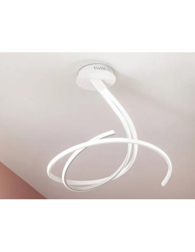Fan Europe LED-KINETIC-PL Lampada da soffitto LED CCT 40W Bianco