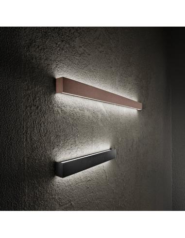 Perenz 8278 MM LC Rummo Applique LED integrato 59cm 3000K Marrone