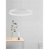 Nova Luce 9530209 Motif Pendant Lamp ø60cm LED CCT Dimmable White