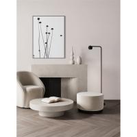 Nova Luce 9540254 Sfera Lampada da terra H125cm LED 6W Nero