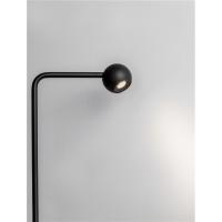 Nova Luce 9540254 Sfera Floor Lamp H125cm LED 6W Black