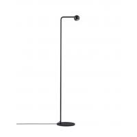 Nova Luce 9540254 Sfera Lampada da terra H125cm LED 6W Nero